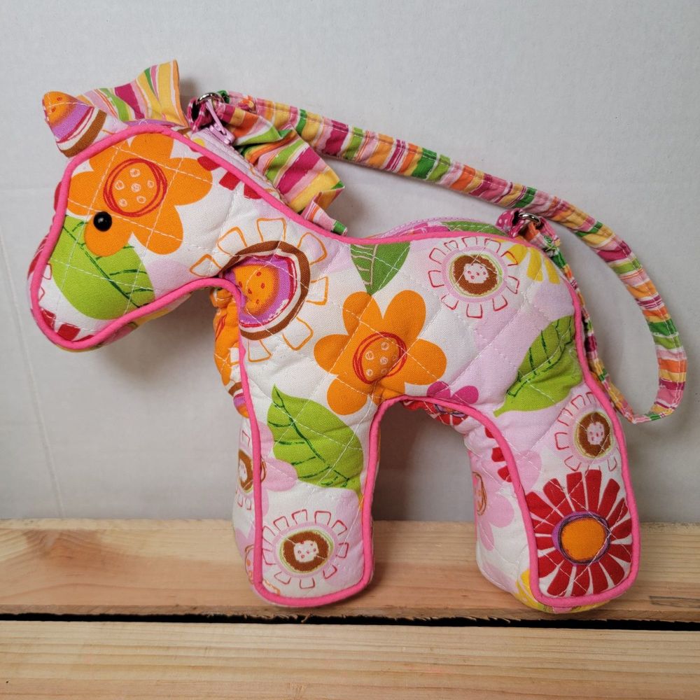 Sassy Pet Saks By Douglas Quilt Horse Purse - NWOT - Picture 4 of 8